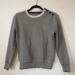 Demylee Striped Cotton Sweater